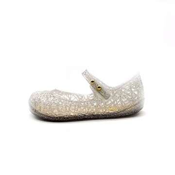 TANDEFLY Princess Girls Sandals Jelly Mary Jane Flats Shoes Dress Up Dance Party Cosplay Shoes for Kids Toddler