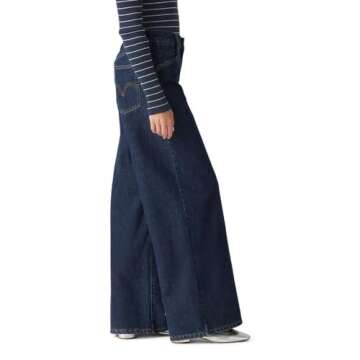 Levi's Women's 94 Baggy Wide Leg Jean (Also Available in Plus), Shaded View, 24
