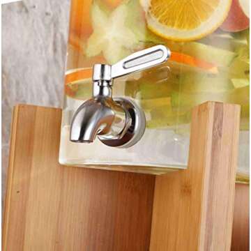 Stainless Works Stainless Steel Beverage Dispenser Spigot for 16mm Openings