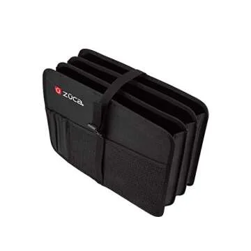 Zuca Business Backpack with Protected Laptop Compartment and Removable Expanding Document Organizer (Black)