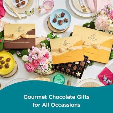 Delicious Godiva 18-Piece Gourmet Chocolate Gift Box