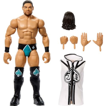 Mattel WWE Elite JD McDonagh 6-Inch Action Figure: Realistic, Articulated, and Customizable