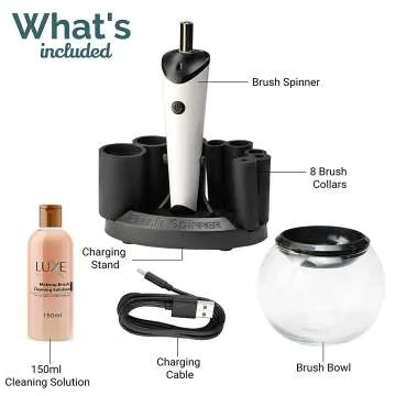 Electric Makeup Brush Cleaner – Luxe and Convenient