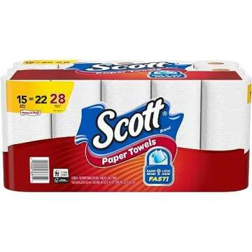 Scott Choose-A-Sheet Mega Roll Paper Towels – 28 Rolls