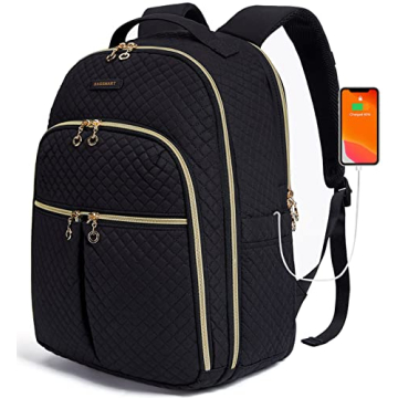 Versatile BASMART Travel Laptop Backpack with USB Port