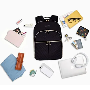 Versatile BASMART Travel Laptop Backpack with USB Port