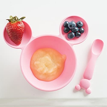 Bumkins First Feeding Set - Disney Minnie Mouse Bulky Bowls