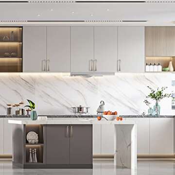 Asidrama 10 Pack 5 Inch(128mm) Champagne Bronze Cabinet Pulls Cabinet Handles Cupboard Handles Kitchen Cabinet Hardware for Cupboard Drawer Pulls