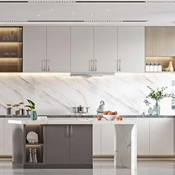 Asidrama 10 Pack 5 Inch(128mm) Champagne Bronze Cabinet Pulls Cabinet Handles Cupboard Handles Kitchen Cabinet Hardware for Cupboard Drawer Pulls