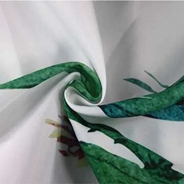 Vibrant natu2eco Colourful Marble Shower Curtain