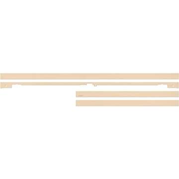 SAMSUNG 43-inch Class The Frame Customizable Bezel - Beige (SCFT43BE/ZA, 2020 Model)