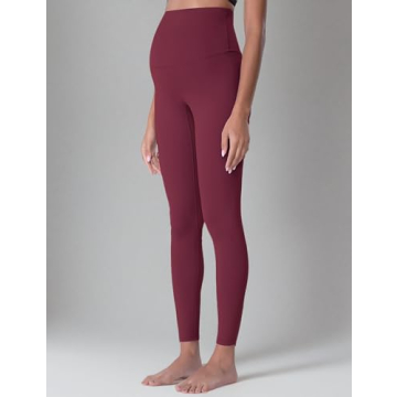 POSHDIVAH Maternity Leggings for Comfortable Active Wear