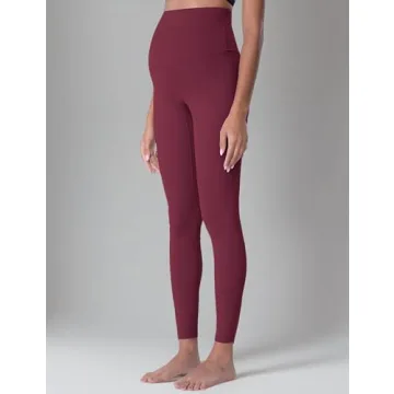 POSHDIVAH Maternity Leggings for Comfortable Active Wear