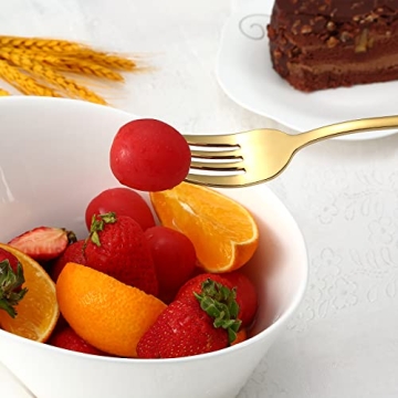 Elegant Aisoso Gold Silverware Set for 8 - 40 Piece Cutlery