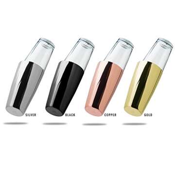 Kotai Gold Cocktail Boston Shaker Set - Premium Mixology Tools