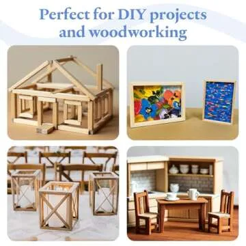 DIY Square Dowel Rods 3/8-inch x 48 by Woodpeckers