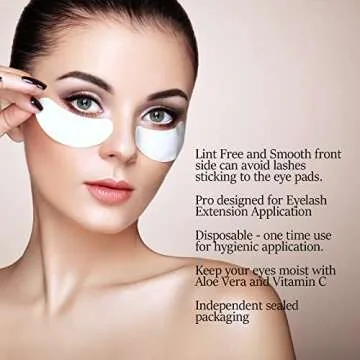 GreenLife Gel Pads for Eyelash Extension Comfort and Care
