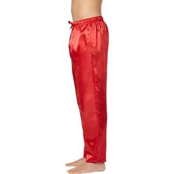 Intimo Men's Satin Pajama Sleep Pants - Comfort Redefined
