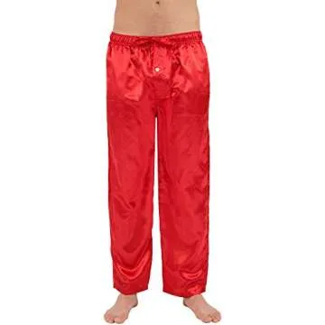 Intimo Men's Satin Pajama Sleep Pants - Comfort Redefined