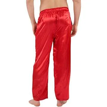 Intimo Men's Satin Pajama Sleep Pants - Comfort Redefined