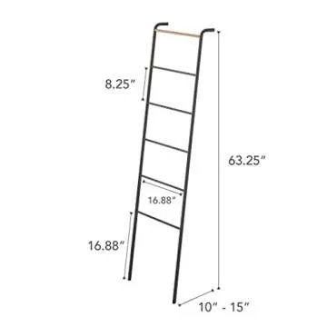 Yamazaki Leaning Ladder Rack for Stylish Organization