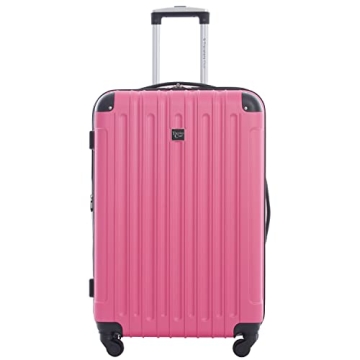 Travelers Club Midtown Bubble Gum Luggage Set - 4 Pieces