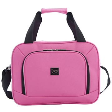 Travelers Club Midtown Bubble Gum Luggage Set - 4 Pieces