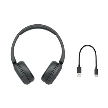 Sony WH-CH520 Wireless Bluetooth Headphones in Black