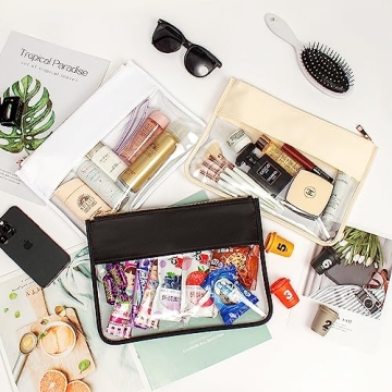 Stylish LETGO Clear Makeup Bag Pouch for Travel