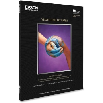 Epson Velvet Fine Art Paper for Vibrant Prints