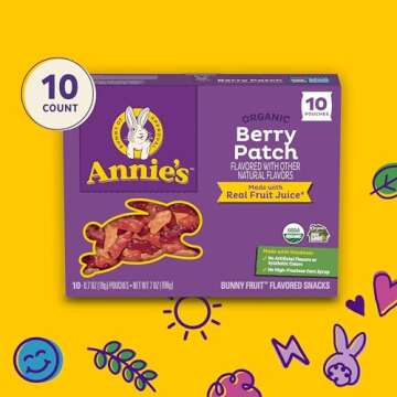 Annie's Organic Bunny Gummies - Gluten Free Fruity Treats