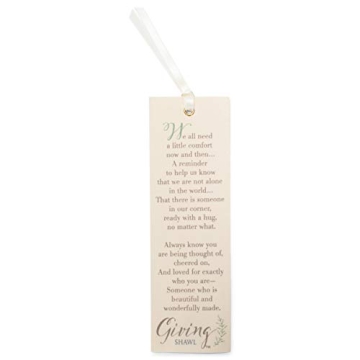 DEMDACO Giving Shawl - Soft Women’s Wrap in Gift Box