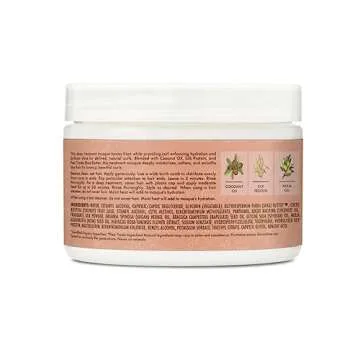 Hydrate Your Curls with SheaMoisture Hair Mask 11.5 oz