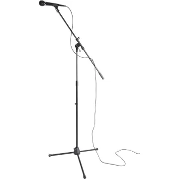 Durable OnStage MS7701B Microphone Boom Stand for Musicians