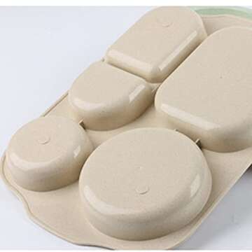 Cheeren Plastic Divided Plates Set for Meals & Camping