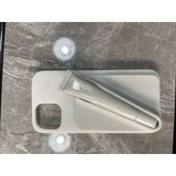 Generic Phone Adhesive Sticker lip balm holder, gray