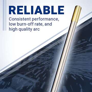 Midwest Tungsten TIG Welding Tungsten Electrodes 10-Pack