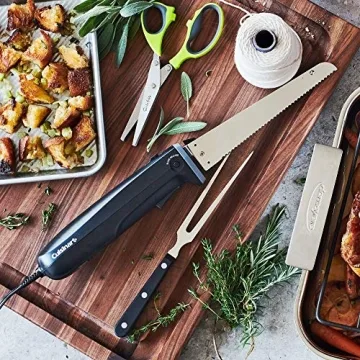 Cuisinart Electric Knife with Cutting Board for Effortless Slicing