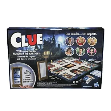 Hasbro Gaming Clue Board Game for Family Fun and Mystery