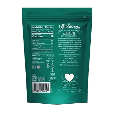 Allulose Sweetener 12 oz - Zero Calorie Sugar Substitute