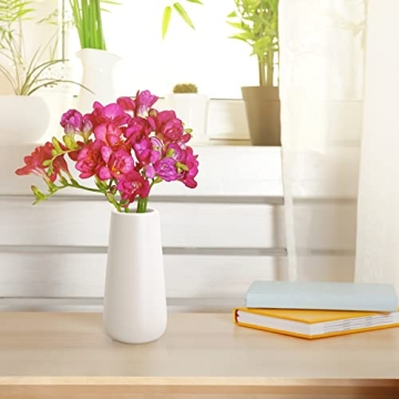 D'vine Dev Ceramic Vase Minimalist Design Textured Finish