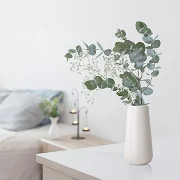 D'vine Dev Ceramic Vase Minimalist Design Textured Finish