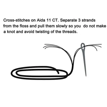 ITSTITCH Stamped Cross Stitch Kits for Beginners - Easy Patterns