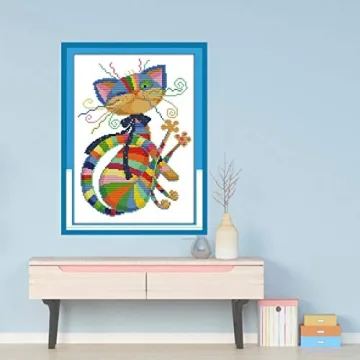 ITSTITCH Stamped Cross Stitch Kits for Beginners - Easy Patterns