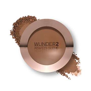 WUNDER2 PERFECT SELFIE Makeup Bronzing Veil HD Photo Finishing Powder Matte For Shine-Free Finish Pr...