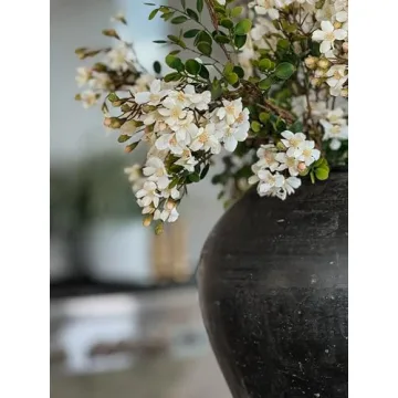 Timeless Baylor Vintage Charcoal Pottery Decor Jar Online
