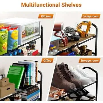 YSSOA 5-Tier Stackable Shoe Rack for All Spaces | Efficient Storage