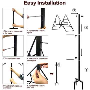 Artigarden Garden Hose Holder - Stylish and Sturdy Organizer