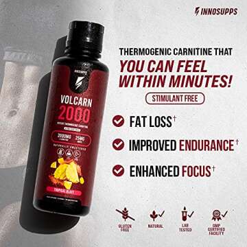 InnoSupps Volcarn 2000 Energy Liquid for Enhanced Performance