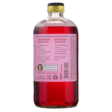 Liber & Co. Pacific Strawberry Syrup Fresh Flavor Experience